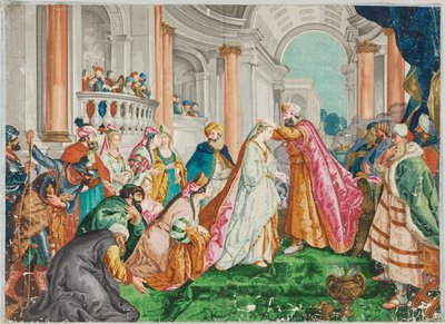 The Coronation of Esther by Jean François de Troy